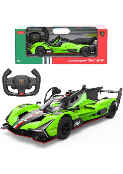 Rastar 10150 Kumandalı Araba Lamborghini SC63 F/f R/c 1:14 2.4ghz Sesli Işıklı