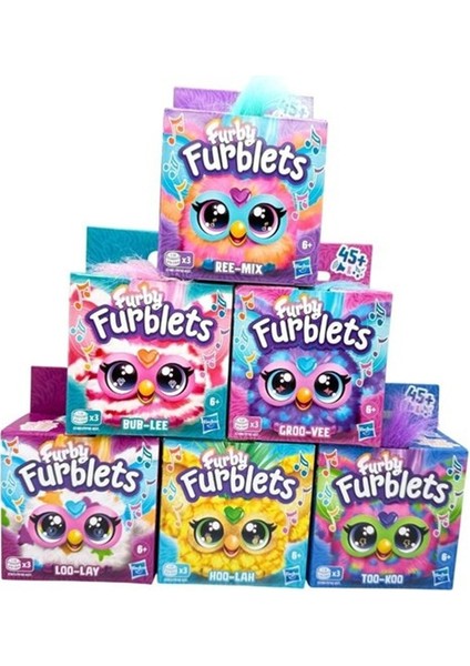 Furblets Mini Friends F9703 6'lı Tam Set