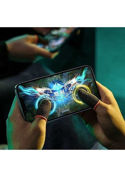 Pubg ve Diğer Oyunlar Için Hızlı Tetik Oyun Parmak Eldiveni Sıyah 2 Çıft 4 Adet Eldiven fiyatları