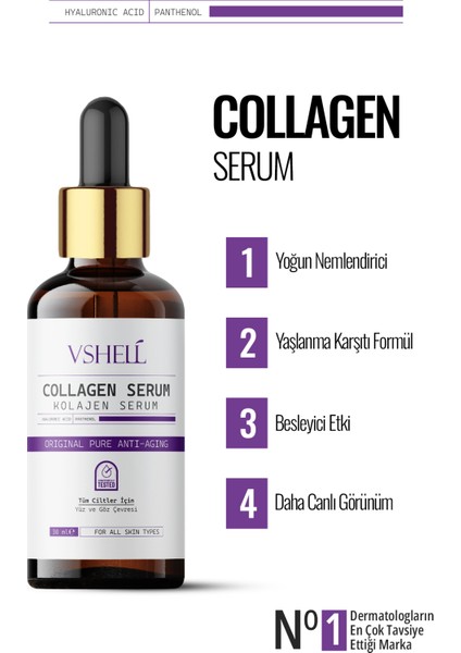 Botox Etkili Gözenek Sıkılaştırıcı Kolajen Serum 50ML