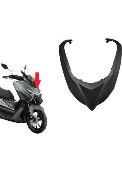 Max-T 125 ve Max-T Easy Ön Far Üst Plastiği Mat Gri