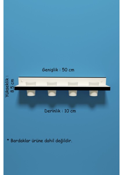 Goncagül - Bardaklık - Çok Amaçlı - Hediyelik - Makyaj - Beyaz - Siyah fiyatları