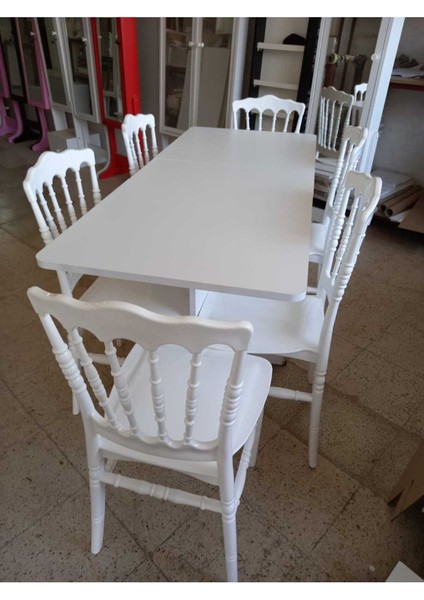 Üsküdar - Hediyelik - Çok Amaçlı - Katlanır Masa - Beyaz