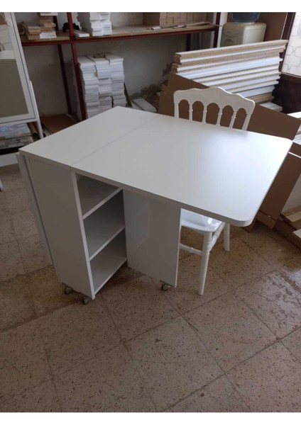 Üsküdar - Hediyelik - Çok Amaçlı - Katlanır Masa - Beyaz fiyatları