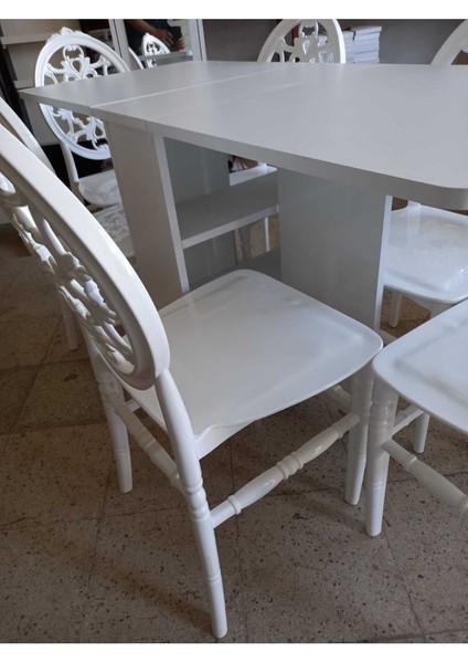 Üsküdar - Hediyelik - Çok Amaçlı - Katlanır Masa - Beyaz fırsatları