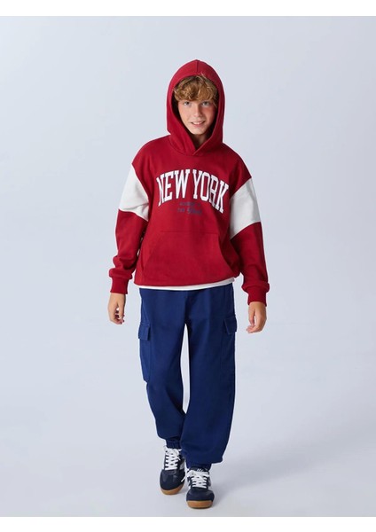 Lcw Kids Beli Lastikli Erkek Çocuk Kargo Jogger Pantolon (W5)