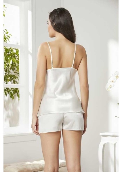 Saten Şort Takım 415 modelleri