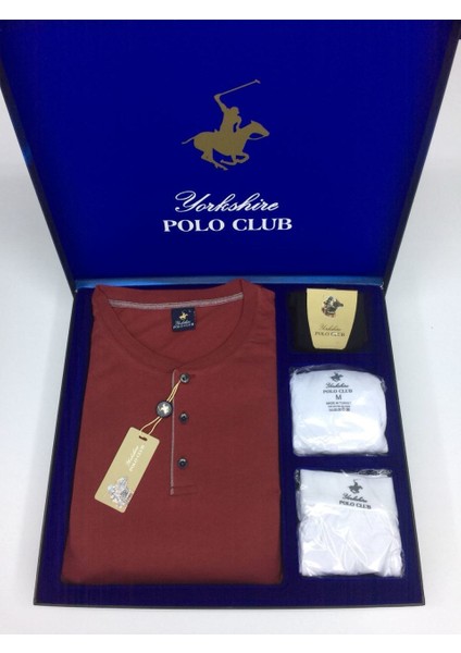 Pijama Çamaşır Çorap Damat Set 873