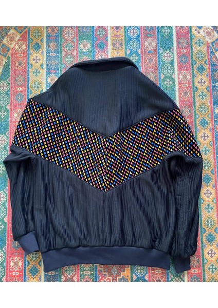 Vintage Oversize Retro Etnik Desenli Kürklü Ceket Blüd4 fırsatları