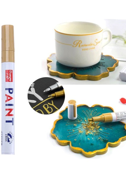 Epoksi Varak Kalem Paint Marker (1 Adet) Gold fiyatları