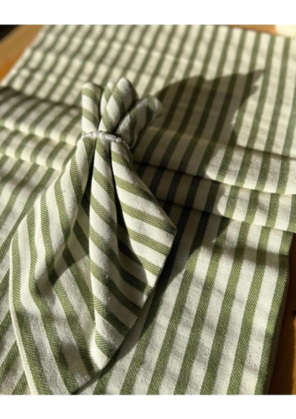 Keten Çizgili Peçete, Ikili Peçete Takımı