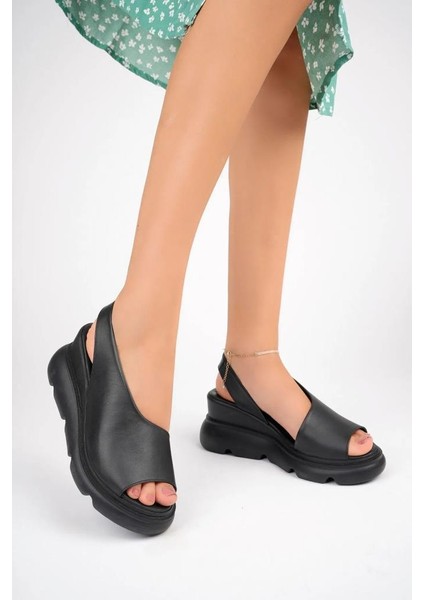 Mnrs 03212 Kadın Günlük Dolgu Topuk Sandalet fiyatları