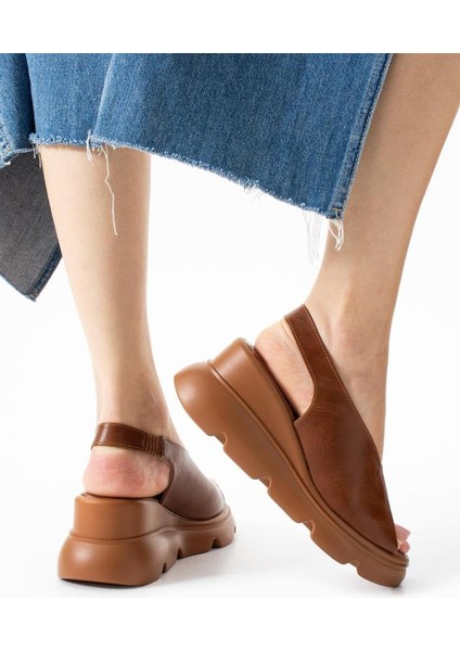 Mnrs 03211 Kadın Günlük Dolgu Topuk Sandalet fiyatları