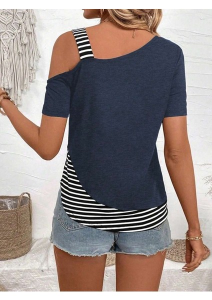 Miracotton Kadın Kısa Kollu Omuzdan Askılı Viskon Bluz fiyatları