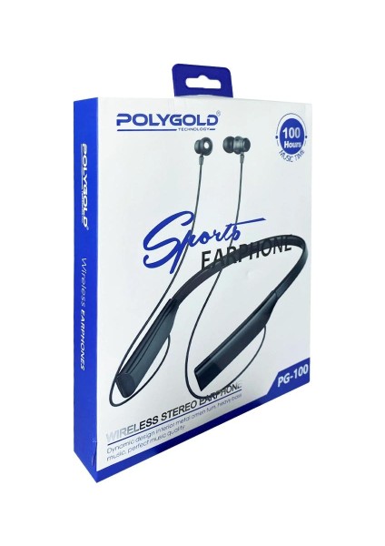 PG-100 Boyun Bantlı Bluetooth Kulaklık Bluetooth Versiyonu: 5.0 fiyatları