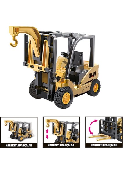 Vardem Sürtmeli Metal Inşaat Aracı Forklift 1:55 fiyatları