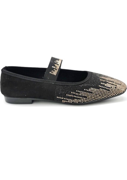 Larne Damla Taş Detaylı Günlük Kadın Babet Siyah fiyatları