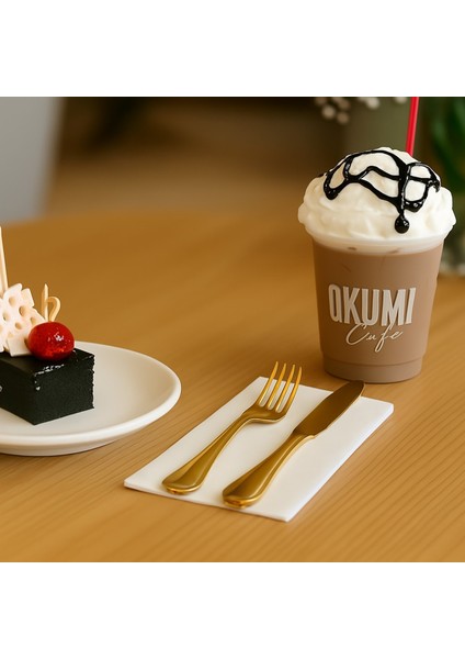 Banyo Havlusu & Servis Peçetesi 30X40 Kumaş Dokulu Aırlaıd Beyaz 1/6 Katlama - 100 Adet modelleri