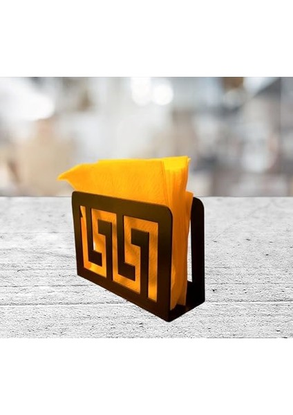 Peçetelik Motif Mat Siyah fiyatları