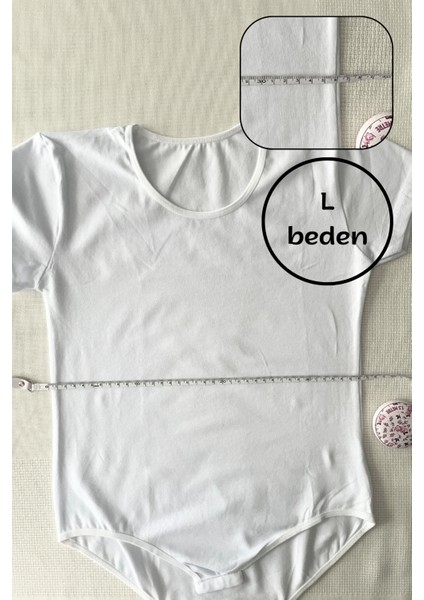 Kadın Yarım Kol Çıtçıtlı Badi/zıbın - %90 Pamuk (Lilitime) fiyatları