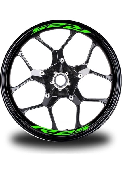 Yamalube Yazılı Kırmızı Arka Maşa Sticker Etiket Modeli