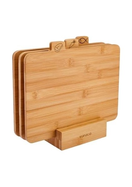 Triple 4 Parça Ayaklı Kesme Tahtası Seti modelleri