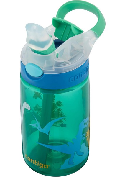 Gizmo Flip Dino Tritan Çocuk Suluğu 420 ml Yeşil