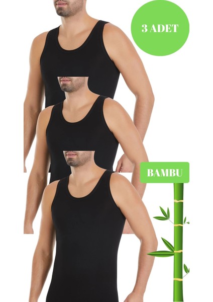 Yıldız Erkek 3 Lü Organik Bambu Atlet