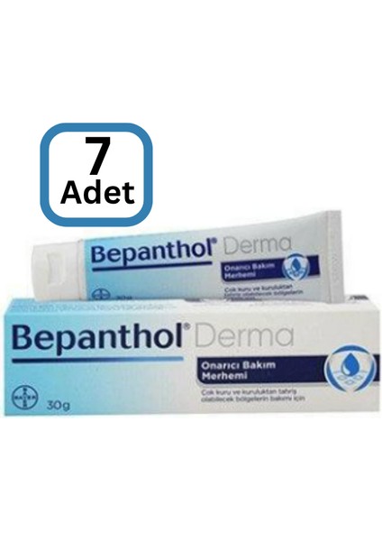 Derma Onarıcı Bakım Merhemi 30 Gr- 7 Adet