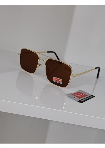 Pilot Güneş Gözlüğü Kahverengi