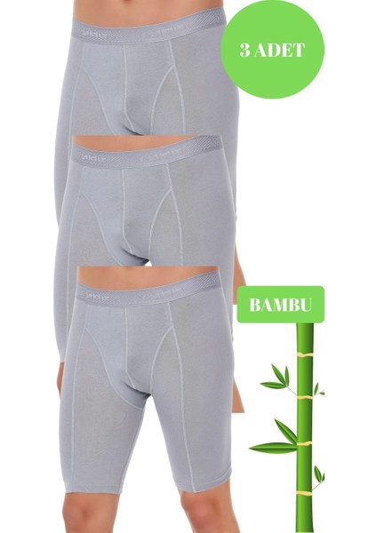 Yıldız Erkek 3 Lü Modal Uzun Boxer