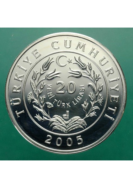 Camiler Serisi Selimiye Cami Edirne 2005 Darphane Parası Gümüş Sertıfıkalı fiyatları