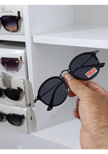 Yuvarlak Güneş Gözlüğü Siyah modelleri