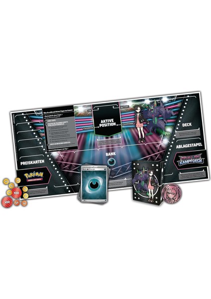 Pokémon Kart Oyunu - Mary Rivalen Kampfdeck (60 Kart) | Almanca Orijinal Koleksiyon Desteği | Morpeko & Olangaar Ex Kartlarıyla indirimleri