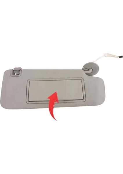 Opel Insignia A 2009-2013 Uyumlu Gri Güneşlik Makyaj Ayna Kapağı Sağ+Sol Takım 2 Adet 1437221 fırsatları