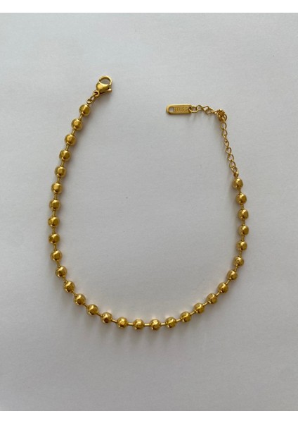 Çelik Boncuklu Model Gold Halhal modelleri