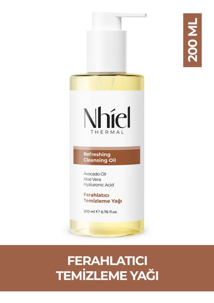 Ferahlatıcı Temizleme Yağı 200 ml (Avokado Yağı, Aloe Vera)