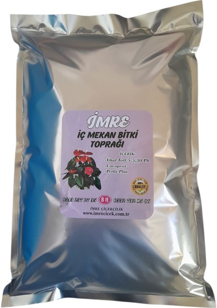 Iç Mekan Bitki Toprağı 8 Litre -Ithal fiyatları