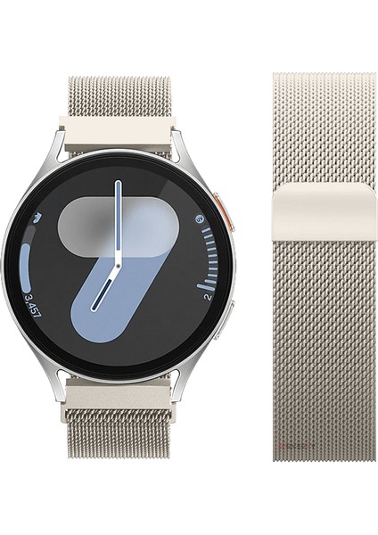 Samsung Galaxy Watch 4 5 6 7 Seri 40 42 43 44 46 47MM Uyumlu Manyetik Milanese Loop Metal Kordon modelleri