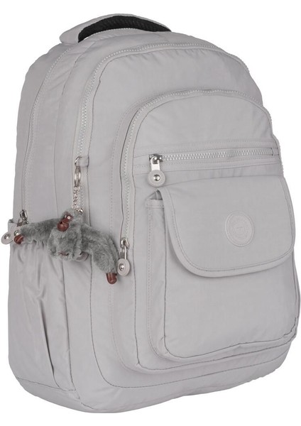 6 Bölmeli Aksesuarlı Su Itici Kumaş Ortaokul-Lise Sırt Çantası 16SYG20