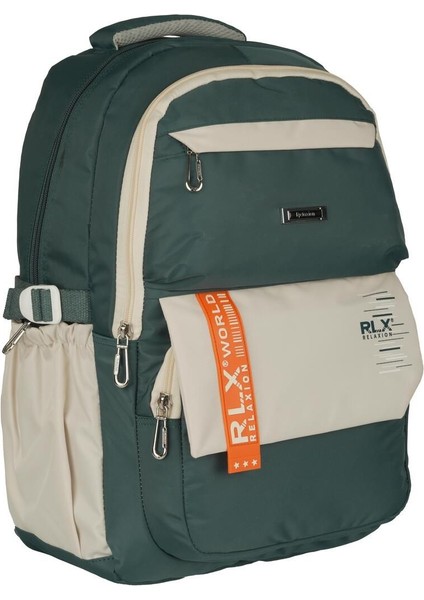 5 Bölmeli Su Itici Kumaş Ortaokul Sırt Çantası 20SYG59