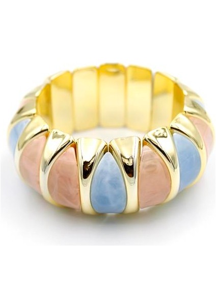 Lastikli Taşlı Bilezik - Çok Renkli fiyatları