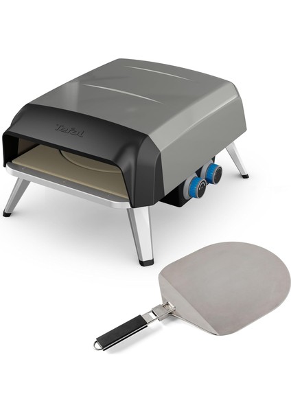 Pizza Pronto Gazlı Dış Mekan Pizza Fırını | 400°C Isıya Kadar, 90 Saniyede Pişirme, Pizzataşı & Kürek Dahil