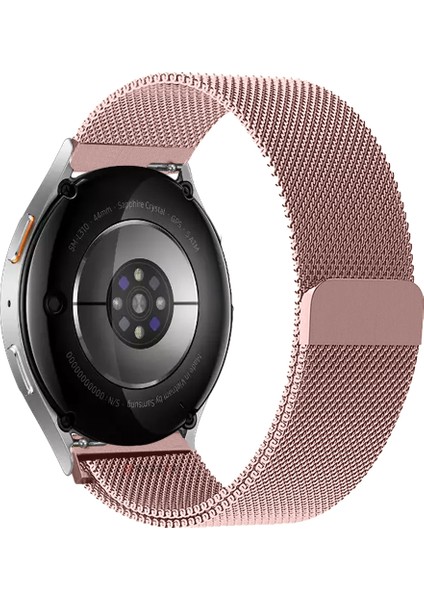 Samsung Galaxy Watch 4 5 6 7 Seri 40 42 43 44 46 47MM Uyumlu Manyetik Milanese Loop Metal Kordon fiyatları