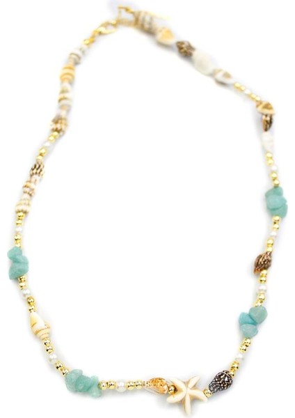 Deniz Yıldızı Kolye - Su Yeşili fiyatları