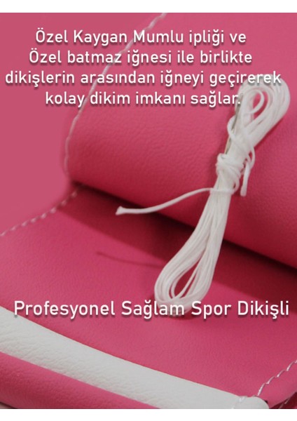 Peugeot 406 Pembe Özel Süper Deri Beyaz Yüzüklü Dikişli Direksiyon Kılıfı modelleri