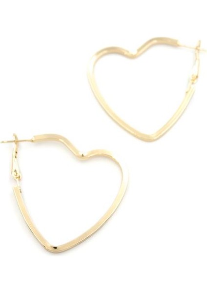 Kalp Halka Küpe - Altın fiyatları