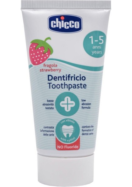 Çilekli Diş Macunu 12 Ay+ 50 ml