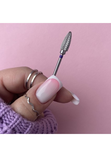 Tayfun Manikür Çelik Törpü Ucu Mor Mısır EDNA23603 modelleri