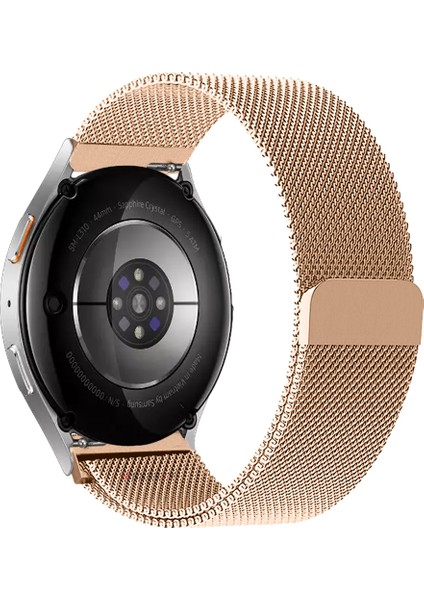 Samsung Galaxy Watch 4 5 6 7 Seri 40 42 43 44 46 47MM Uyumlu Manyetik Milanese Loop Metal Kordon fiyatları